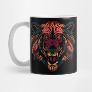 Wolf roar Mug